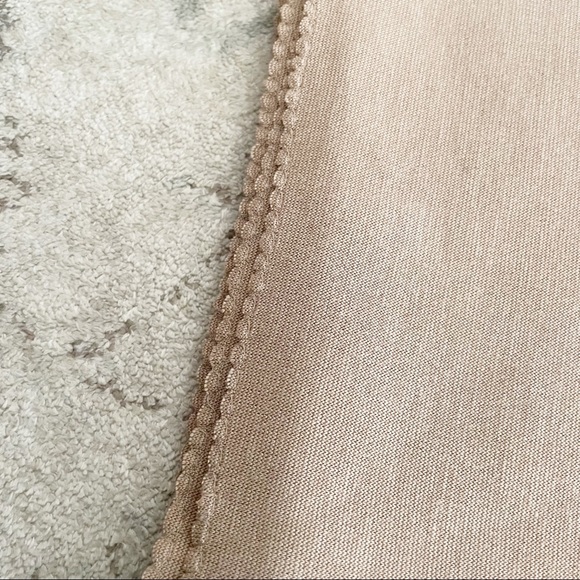 Handmade Camel Coloured Poncho with Embroidered/Lace Border - Picture 5 of 5